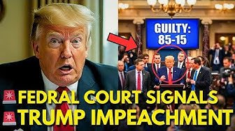 Trump MELTS DOWN as Court SIGNALS IMPEACHMENT — Washington LOCKS DOWN