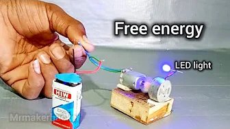 100% free energy generator 😳🔥 with two dc motor | homemade real or fake...?