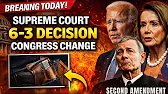 Supreme Court 6 3 Ruling on Concealed Carry Shocks Gun Owners New Rights Explained Today