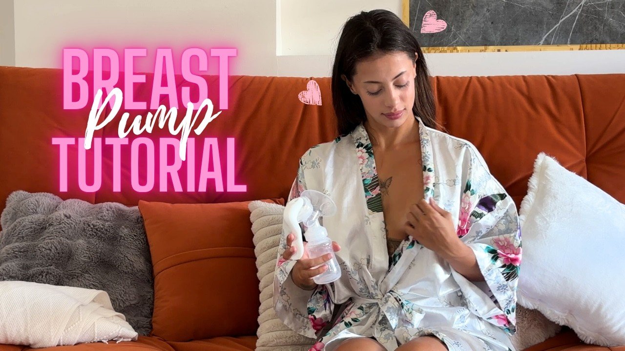 Breastfeeding Pump Tutorial with Milk | Pump with Care | Educational Video for New Moms