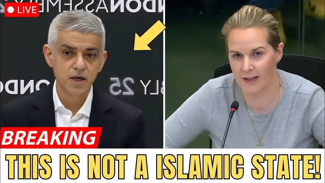 EMMA BEST ERUPTS at SADIQ KHAN — ‘THIS ISN’T AN ISLAMIC STATE!’ EXPLOSIVE ASSEMBLY CLASH