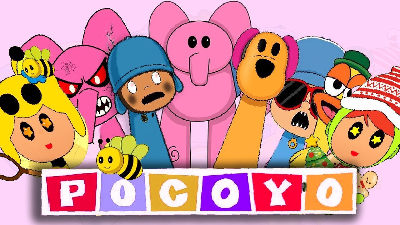 Sprunki OC All Pocoyo, Loula, Bea and Nina, Pato and Elly Phase 1 to Phase 2