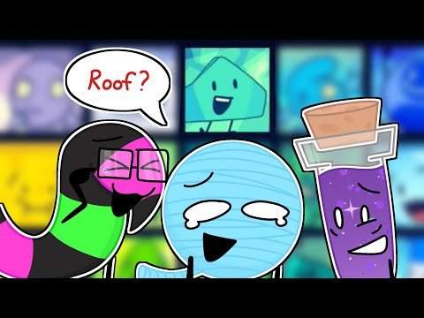 Non-OSC fan guesses BFDI character names while 2 idiots in the OSC laugh at her