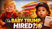 👉 Baby Trump Gets a Job at McDonald’s! 😳🍔 (You Won’t Believe This!)