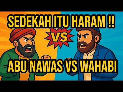 SEDEKAH ITU HARAM ❓❓DEBAT ABU NAWAS VS WAHABI...