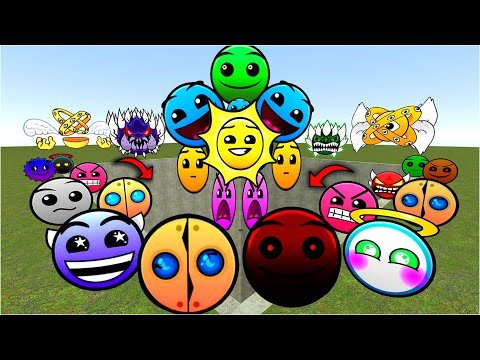 Lobotomy Dash Nextbots and Geometry Dash Next...