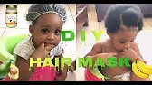 DIY : Avocado + Banana Hair Mask | Deep Conditioning For Natural Hair | Kid Friendly