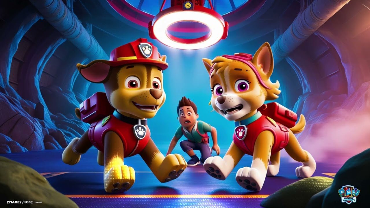 Paw Patrol Chase Skye in Space | What Happened? | Rainbow 3