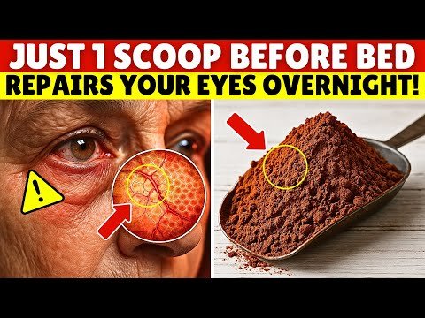 SENIORS, Eat THIS Before Bed To REPAIR Your Eyes & Vision During Sleep | Senior Health Tips