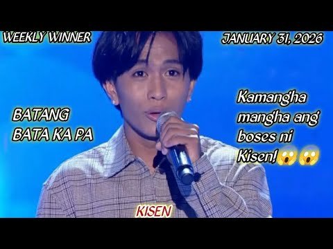 JANUARY 31, 2026 | KISEN | BATANG BATA KA PA | TAWAG NG TANGHALAN