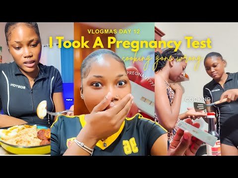 Vlogmas Day 12: I Took a Pregnancy Test on Ca...