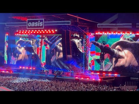 Oasis - Cigarettes & Alcohol - Wembley Stadium London 03.08.25