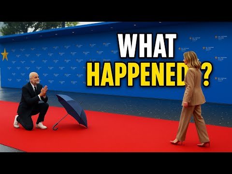 “Giorgia Meloni Walks the Red Carpet — Edi Rama Kneels Before Her!” #meloni #edirama #summit