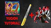 Yugioh Tutorial 3 & Time Lapse - Custom Gold Rare Cards!