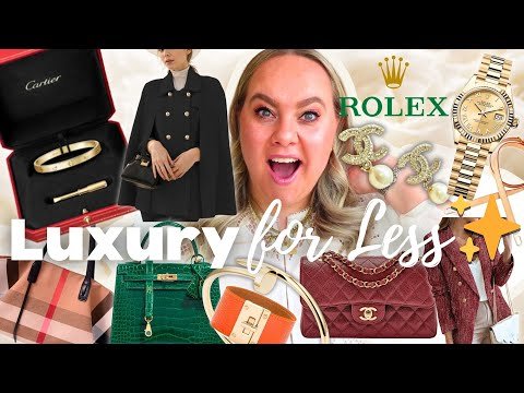 INSANE AMAZON LUXURY INSPIRED FINDS 💎 Rolex, Cartier, Chanel, Hermes & More | Affordable Fashion