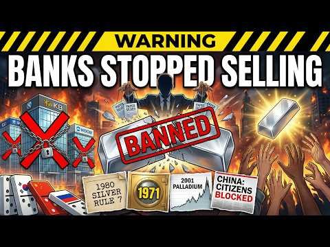 The $100 Silver Window Is Closing — And Banks Are Banned From Selling Physical Silver