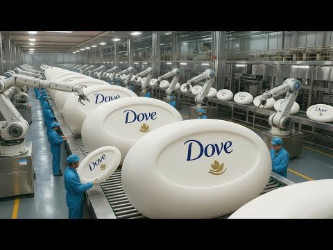 Inside the Dove Soap Factory Vibe Full Process | Robitic Modern Exciting Machinary Full Video