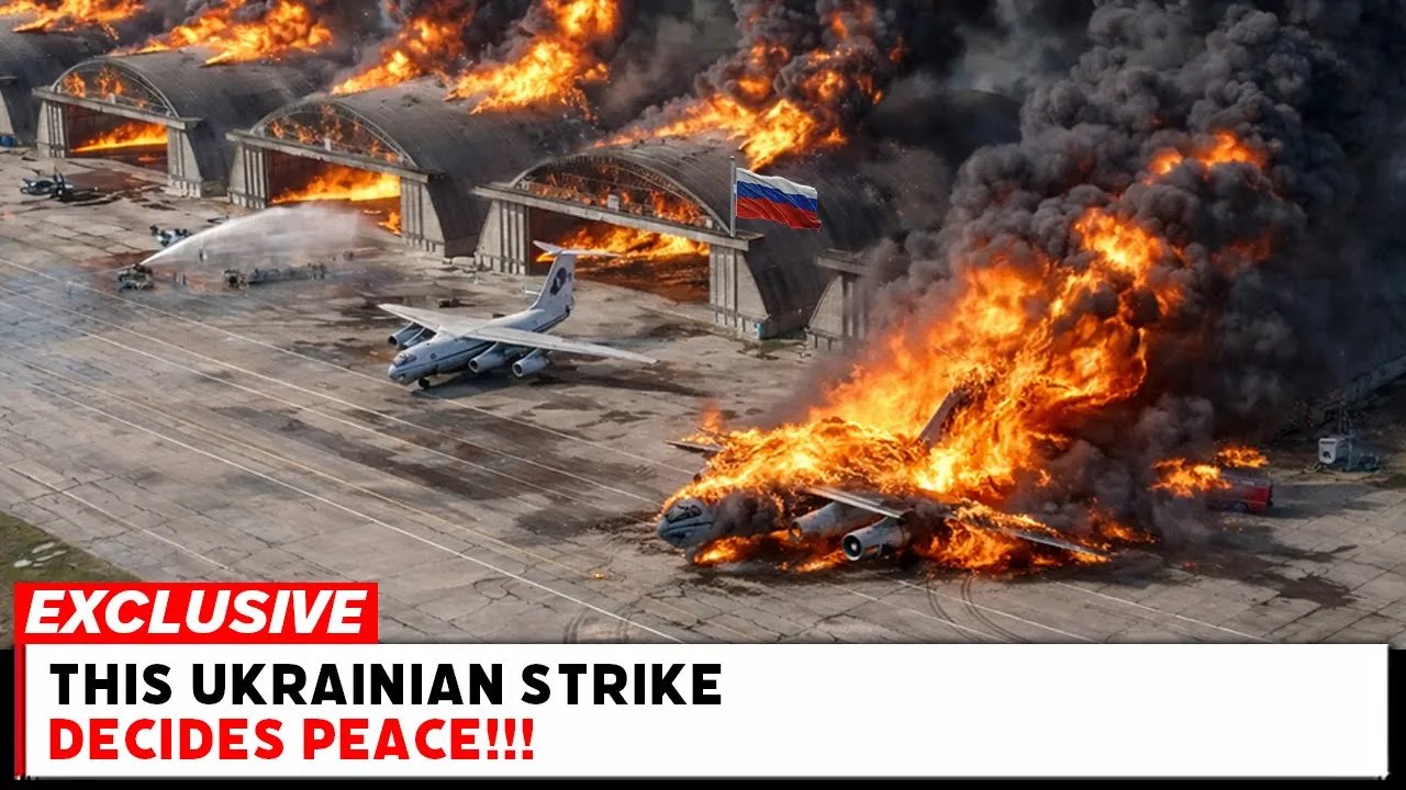 Ukraine STRIKES Russia’s Airbase — Nuclear Bombers on Fire!