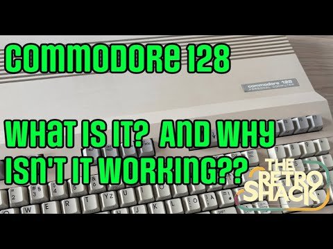 Commodore 128 - Part 1 - What is it? And why is it 'Not Working'?