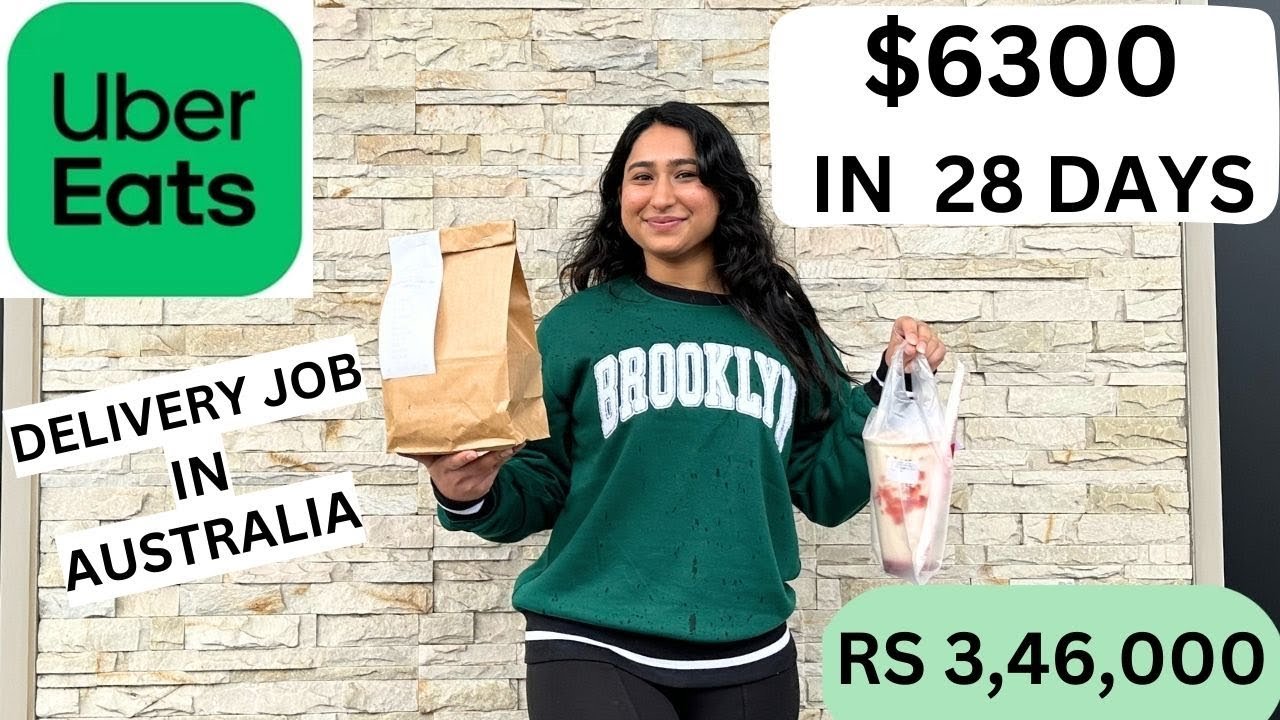 12 HOURS UBER EATS CHALLENGE IN AUSTRALIA | PER WEEK EARNING?
