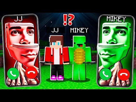 JJ TOILET MUKA KAKI vs Mikey MUKA KAKI CALLING to JJ and MIKEY at 3am ! - in Minecraft Maizen