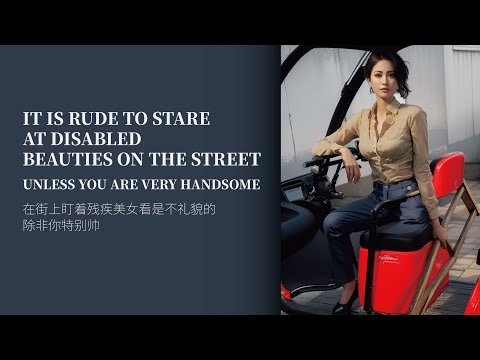 Don't stare at disabled people.#amputee woanm#amputee sak#