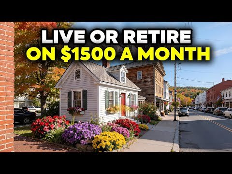 10 Small Towns You Could Retire/Live on $1500 A Month