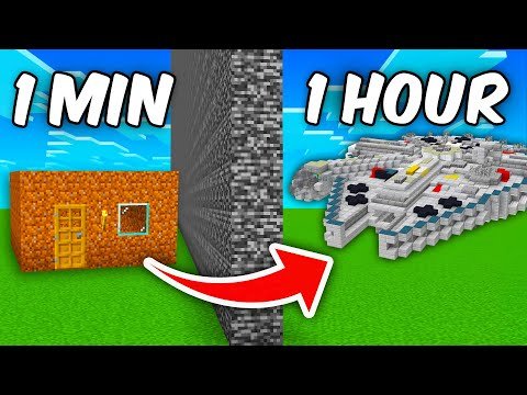 1 Minute vs 1 Hour Build Battle
