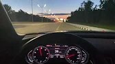 Audi A8 4.0 TFSI (Stage 1 550PS) 0-100 0-200 Acceleration