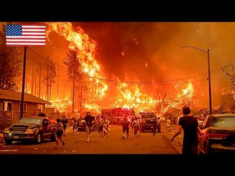 Oregon & California Ablaze – INSANE Wildfires Force Evacuations and Leave Towns in Ruins