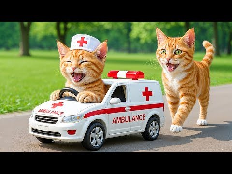 Mama Cat Trims Fur on the Farm and Makes Tige...