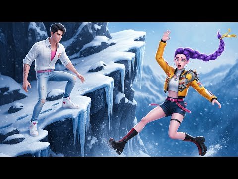 KPOP DEMON HUNTERS | RUMI PUSHED OFF THE SNOW MOUNTAIN BY JINU 😱 Can Someone Save Her Please ❄️💔