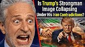 Jon Stewart - Is Trump’s Strongman Image Collapsing Under His Iran Contradictions? Comedy News