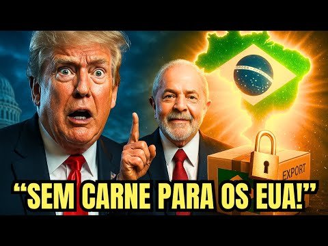 TRUMP EM DESESPERO! Brasil Corta Exportações e Washington Implora por Acordo