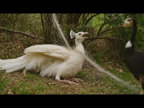 Rescue of a Trapped Peacock | My Smart Dog Discovered It in Time
