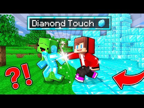 Everything JJ Touch Turns to Diamond - Minecraft Maizen