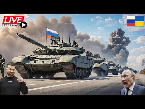 November 18, 2025! Ukraine ambushes a $90 million Russian armored tank convoy. See what happens?