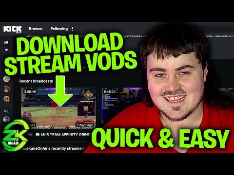 How to Download Stream VODs from Kick.com