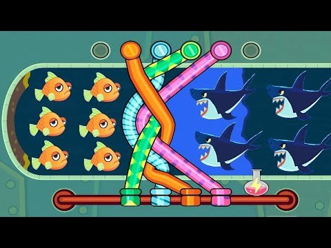 Save the Fish Challenge🐟 | Pull The Pin | Best Mobile Puzzle Game 2025 🔥 | iOS android Gameplay