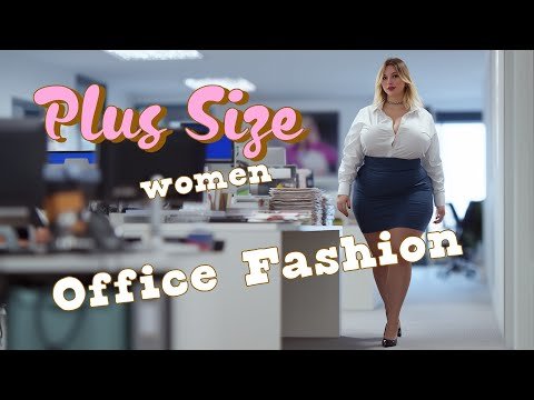 The SECRET to ROCKING Office Fashion as a Plus Size Woman #plussize #office #fashion